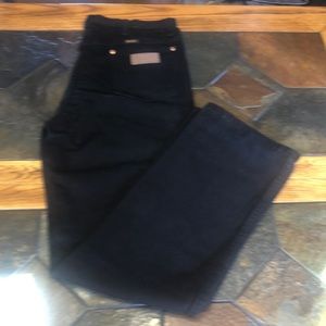 Black Denim Jeans by Wrangler 35x32 Standard Fit Like New
